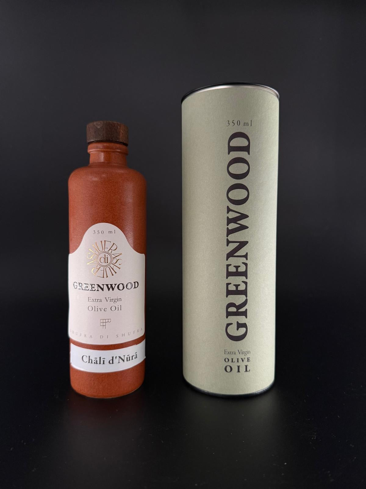 Greenwood Extra Virgin Olive Oil (350ml) in presentation box, and signed by Jonny